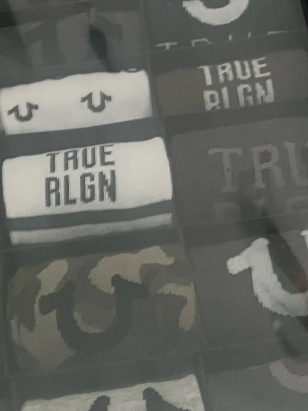 True Religion 24 days of socks